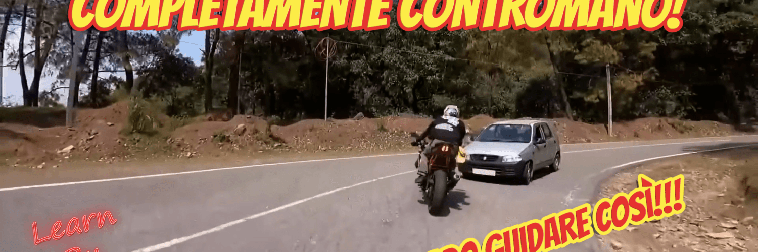 Rischio frontale moto