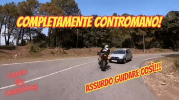 Rischio frontale moto