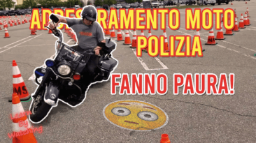 Addestramento polizia moto