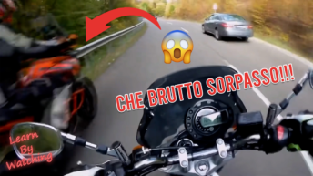 Sorpasso in curva