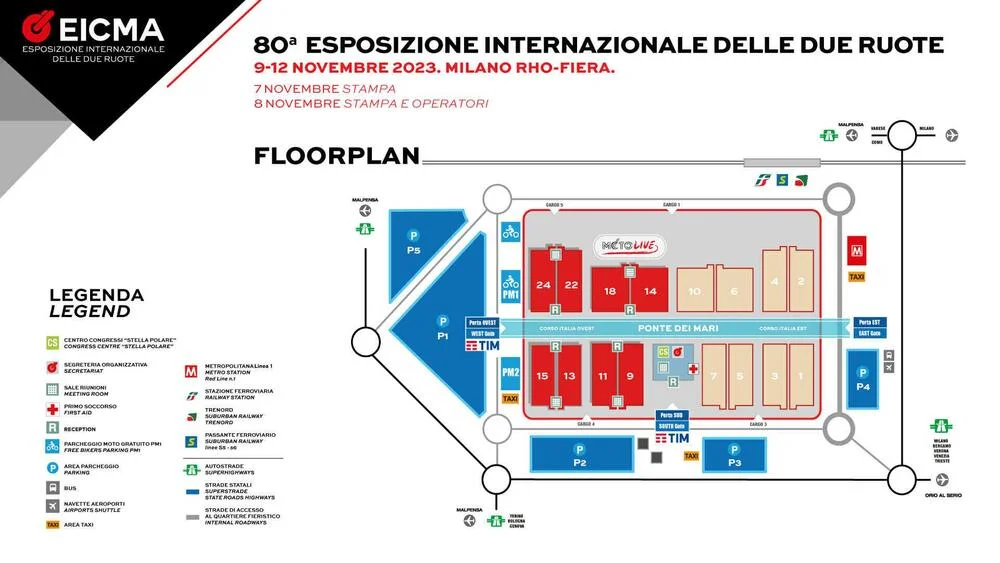 Padiglioni EICMA 2023