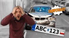 Tamponato da auto con targa polacca ho risolto con l'assicurazione (spoiler NO!)