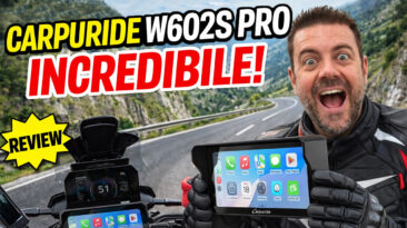 Carpuride W602S PRO il miglior CarPlay per moto Test completo + prova su strada