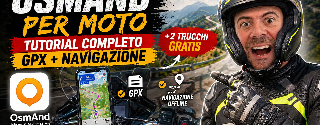 Osmand per Moto Tutorial Completo GPX + Navigazione (+2 Trucchi Gratis)
