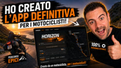 Ho creato HORIZON l’app per creare PERCORSI PERFETTI in MOTO!