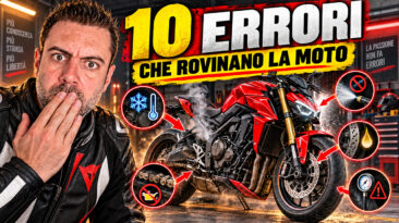 10 ERRORI che ROVINANO la tua MOTO (e che facciamo QUASI TUTTI!)