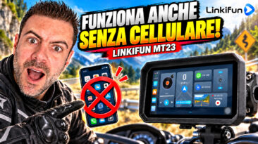 LINKIFUN MT23 CARPLAY Moto con ANDROID 14 che funziona SENZA TELEFONO! RECENSIONE
