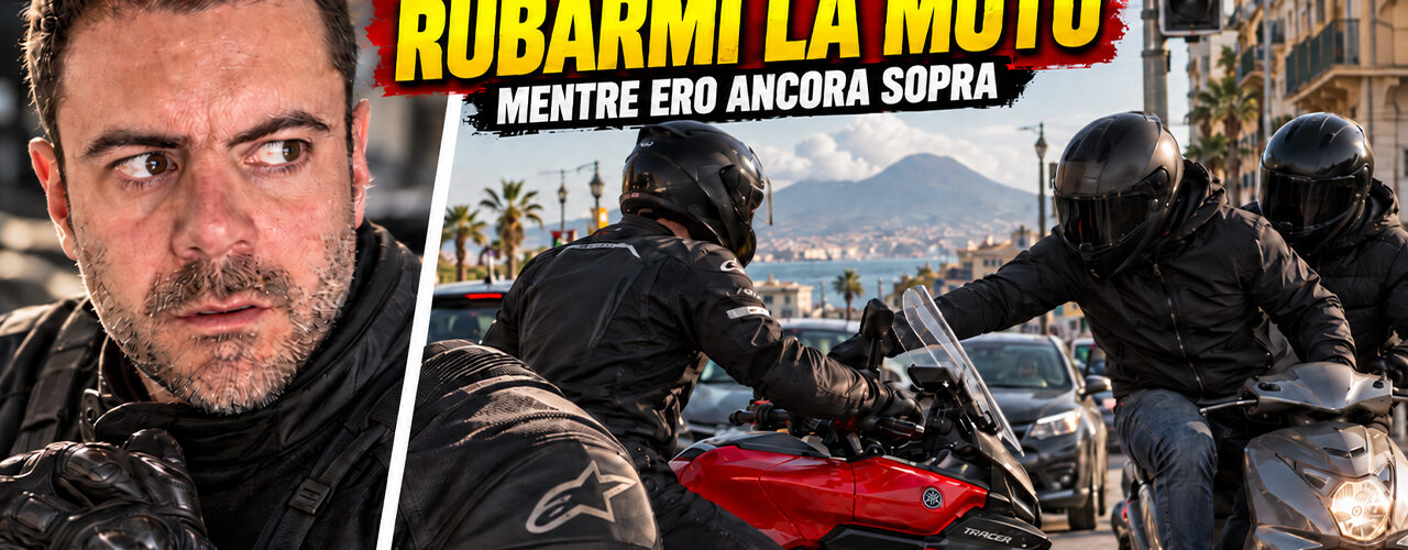 HANNO PROVATO A RUBARMI LA MOTO… mentre ERO ANCORA SOPRA! Furto Moto